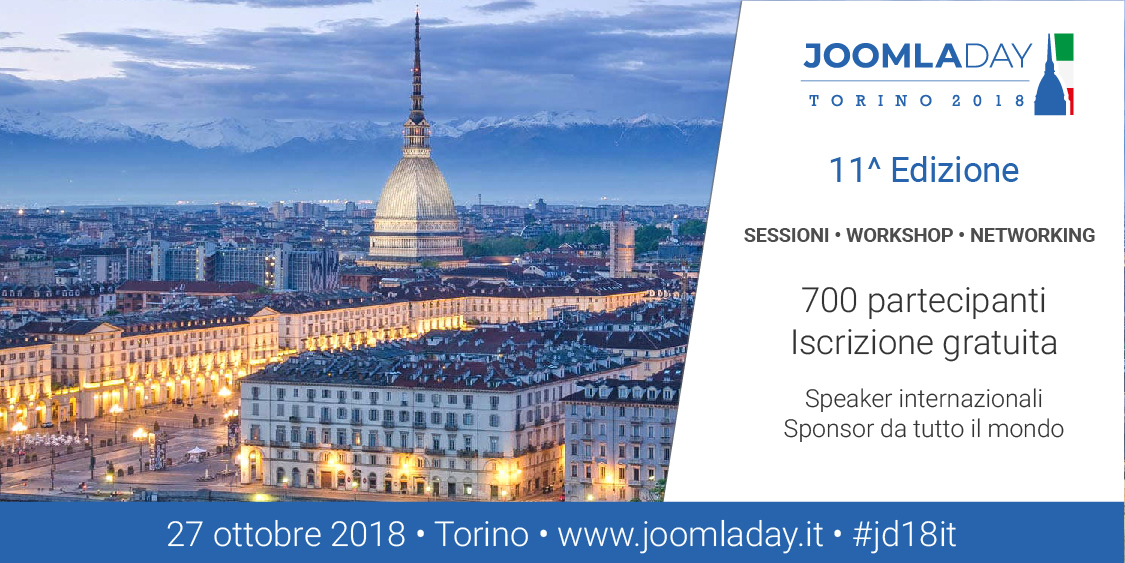 Joomlady Torino 2018